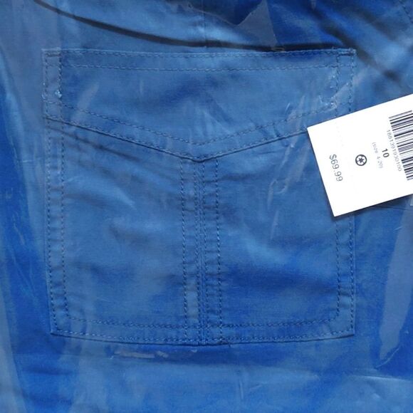 Northern Reflections New With Tag Size 10 Blue Cropped Pants - Picture 5 of 7